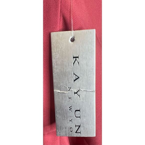 Kay Unger Avery Maxi Romper in Pink Rose NWT Size 8 - Picture 9 of 10